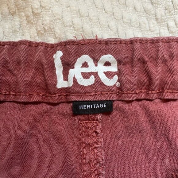 Lee Women's Terracotta Straight Leg Pants Size 14M Heritage Comfort Fit - Picture 3 of 7